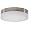 Nuvo Pi, 11 Inch LED Flush Mount, Brushed Nickel Finish, Frosted Etched Glass, CCT Selectable, 120V 62/559 - alternate 1